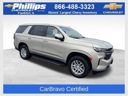 Certified 2024 Chevrolet Tahoe LT w/ Luxury Package AWD/4WD image 1