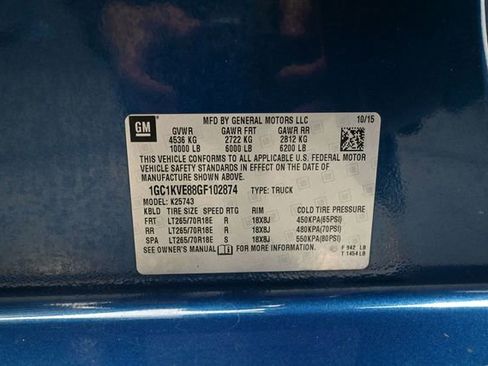 Used 2016 Chevrolet Silverado 2500 LT w/ LT Convenience Package image 45