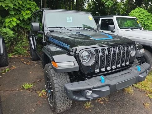 Used 2022 Jeep Wrangler Unlimited Rubicon 4xe w/ Steel Bumper Group AWD/4WD image 1