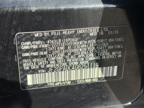 Used 2016 Subaru Crosstrek 2.0i Premium AWD/4WD image 33