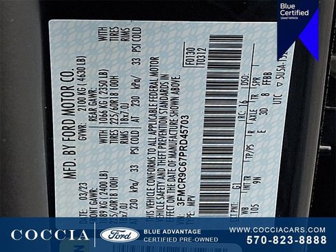 Certified 2023 Ford Bronco Sport Outer Banks image 28