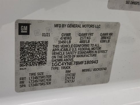 Used 2021 Chevrolet Silverado 2500 LT w/ Convenience Package image 33