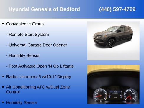 Used 2022 Jeep Compass Latitude w/ Convenience Group AWD/4WD image 21