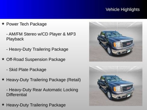 Used 2011 GMC Sierra 1500 SLE w/ Power Tech Package AWD/4WD image 12