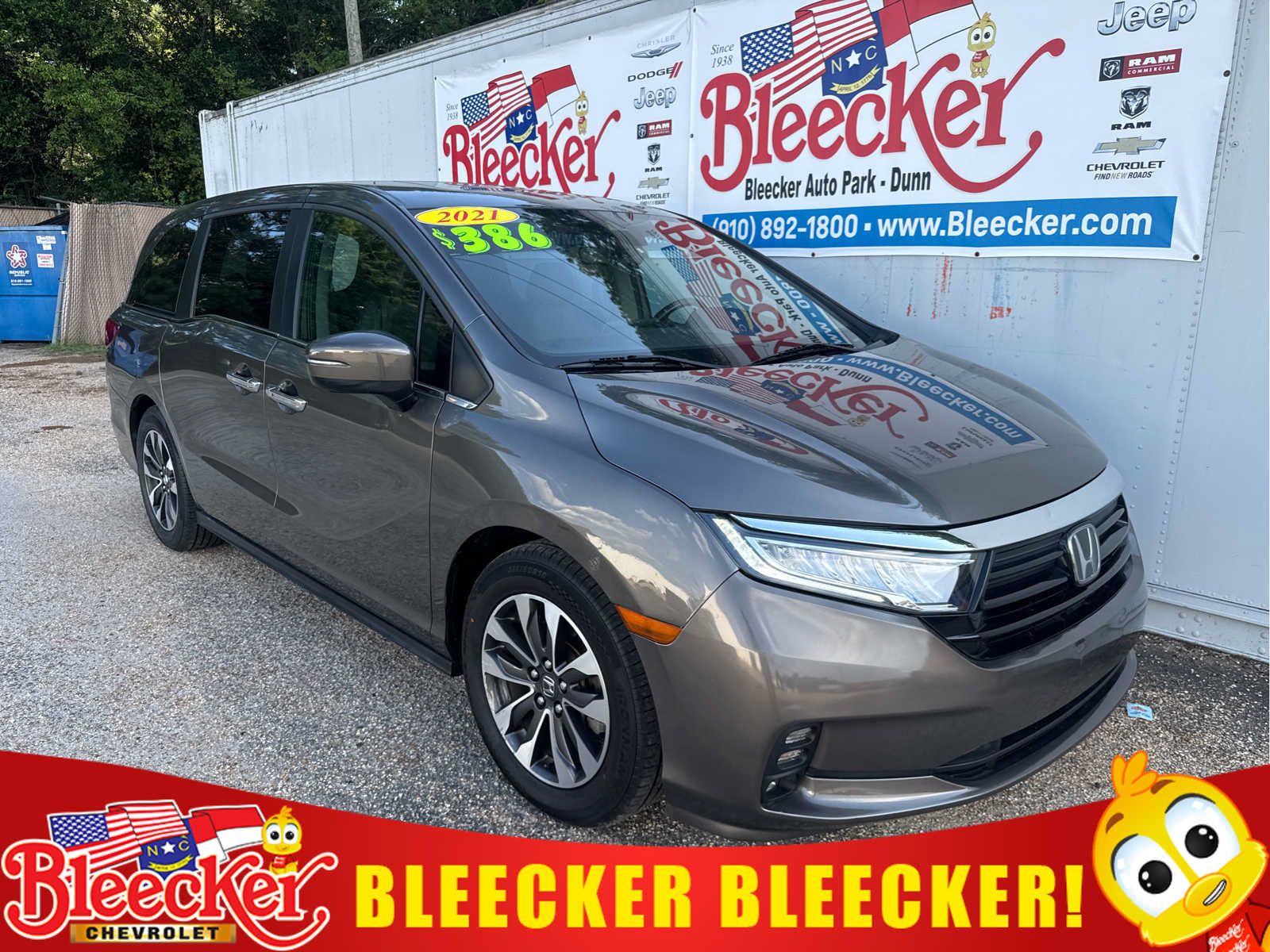 Used 2021 Honda Odyssey EX-L image 1