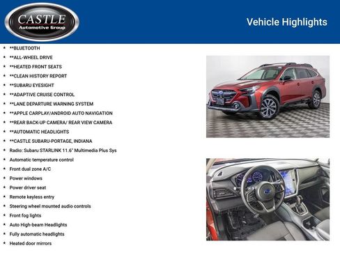 Used 2024 Subaru Outback Premium AWD/4WD image 3