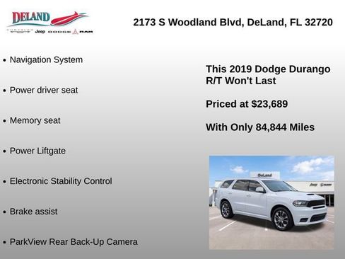 Used 2019 Dodge Durango R/T RWD image 6