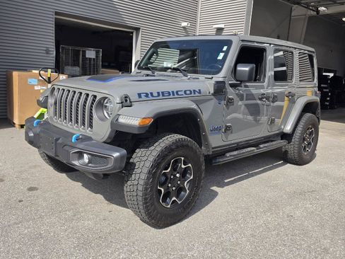 Used 2021 Jeep Wrangler Unlimited Rubicon 4xe w/ Cold Weather Group AWD/4WD image 26