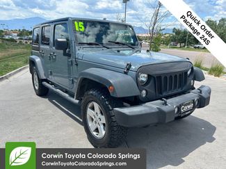 Used 2015 Jeep Wrangler Unlimited Sport w/ Quick Order Package 24S AWD/4WD 360° Tour