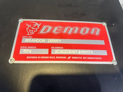 Used 2018 Dodge Challenger SRT Demon image 9