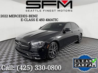 Used 2022 Mercedes-Benz E 450 4MATIC Sedan