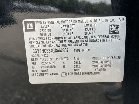 Used 2016 Cadillac SRX Performance w/ Midnight Edition Package AWD/4WD image 34