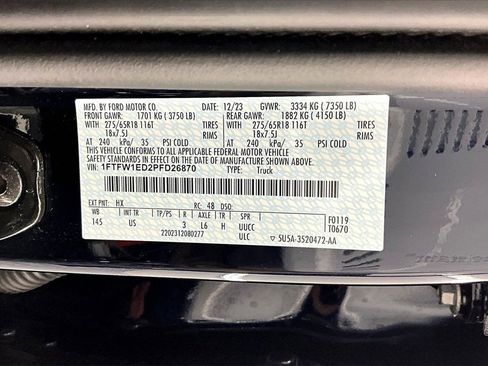 Used 2023 Ford F150 XLT w/ Equipment Group 302A High image 36