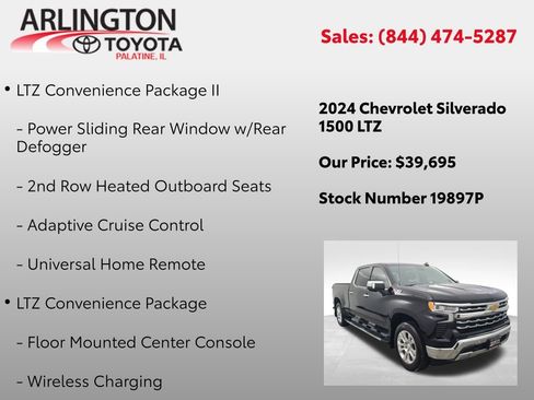 Used 2024 Chevrolet Silverado 1500 LTZ image 3