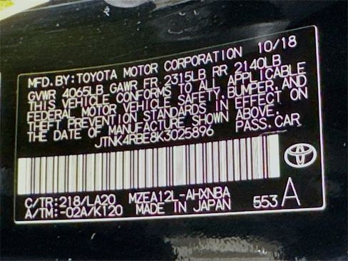 Certified 2019 Toyota Corolla XSE image 16