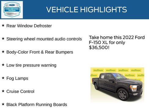 Used 2022 Ford F150 XL w/ STX Appearance Package image 35