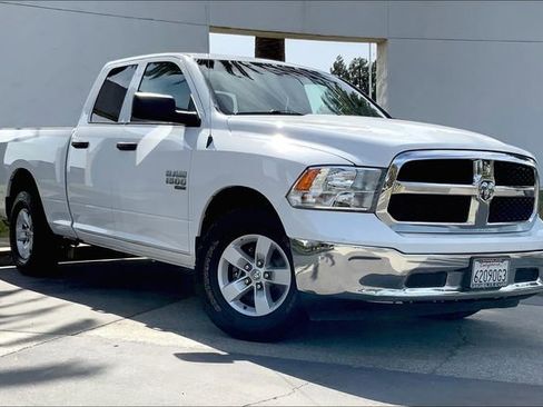 Used 2021 RAM 1500 Tradesman w/ Chrome Plus Package RWD image 2