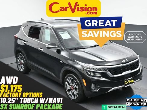 Used 2023 Kia Seltos SX w/ SX Sunroof Package image 1