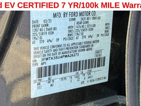 Certified 2023 Ford Mustang Mach-E Premium w/ Mustang Nite Pony Package AWD/4WD image 32