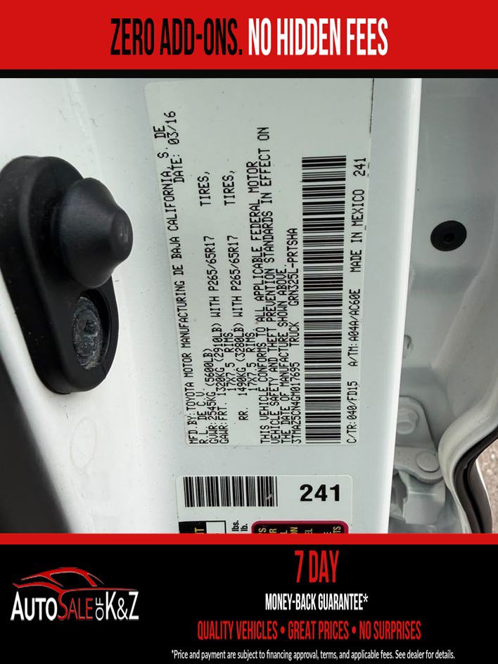 Used 2016 Toyota Tacoma TRD Sport w/ Towing Package RWD image 28