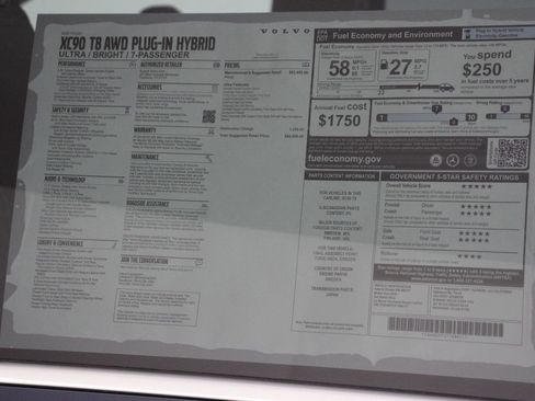 New 2026 Volvo XC90 T8 Ultra AWD/4WD image 18