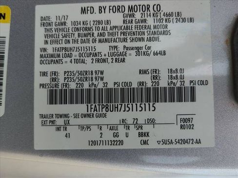 Used 2018 Ford Mustang Premium RWD image 15