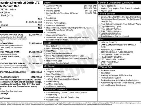 New 2026 Chevrolet Silverado 2500 LTZ w/ LTZ Convenience Package image 5