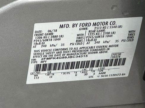 Used 2018 Ford Edge SE image 15