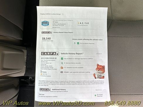 Used 2012 Ford Focus SE image 37