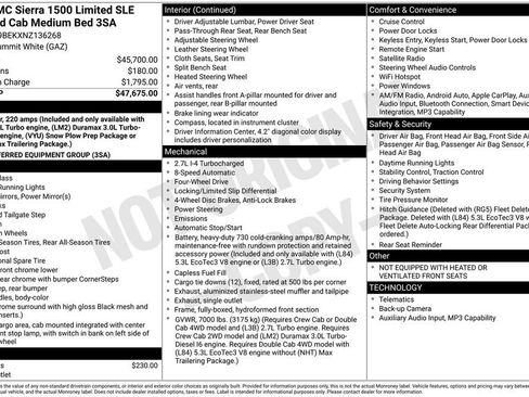 Used 2022 GMC Sierra 1500 SLE AWD/4WD image 6