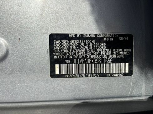Used 2024 Subaru WRX Premium AWD/4WD image 24