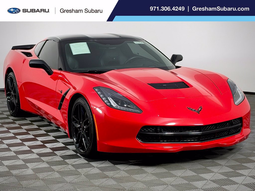 Used 2016 Chevrolet Corvette Stingray Coupe w/ 2LT Preferred Equipment Group RWD image 1