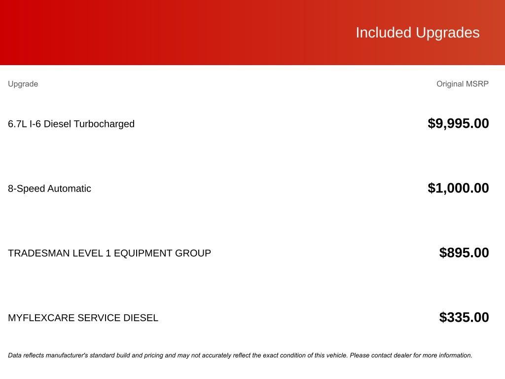 New 2026 RAM 3500 Tradesman AWD/4WD image 1