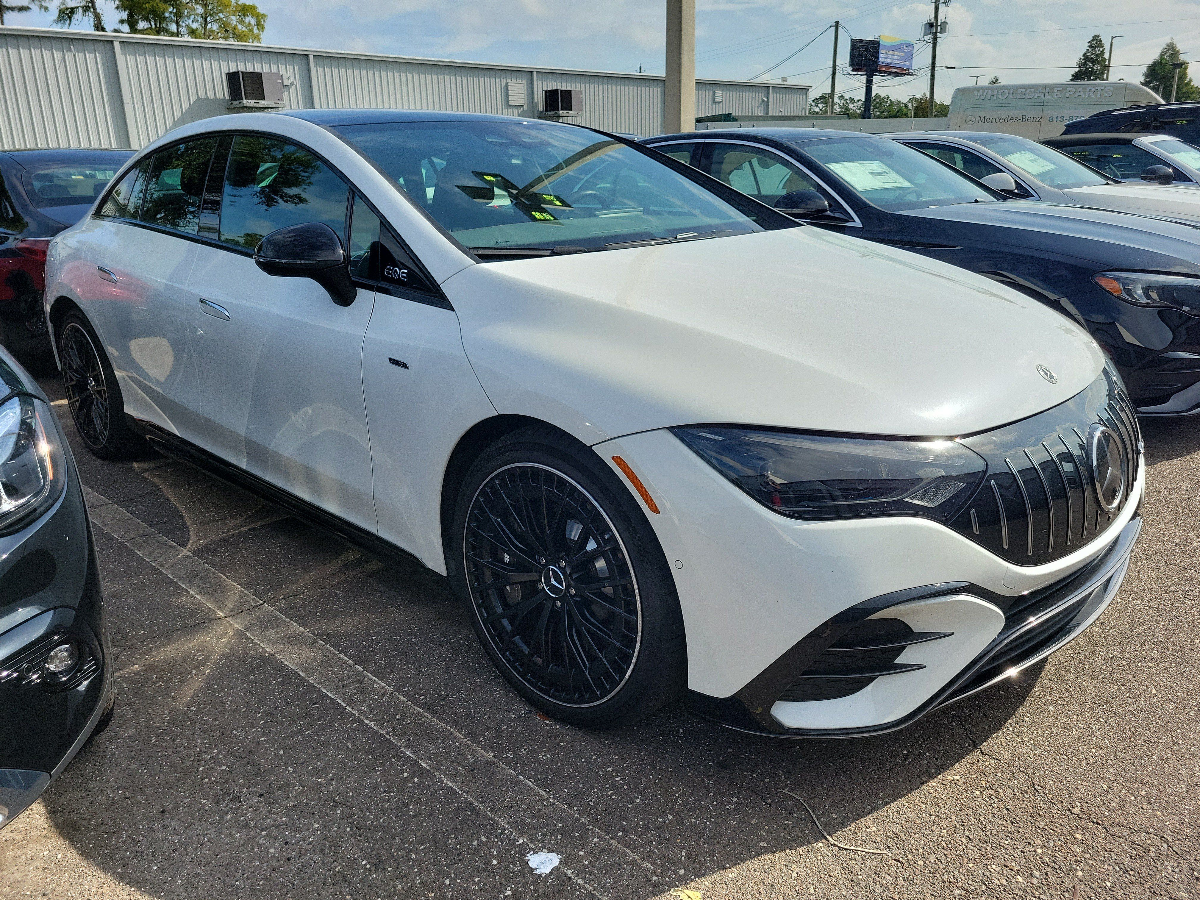 Used 2023 Mercedes-Benz EQE AMG 4MATIC Sedan w/ AMG Night Package image 1