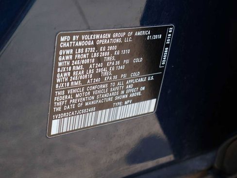 Used 2018 Volkswagen Atlas SE FWD image 21