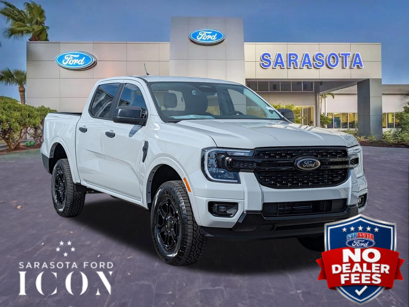 New 2026 Ford Ranger XLT w/ Black Appearance Package RWD image 1