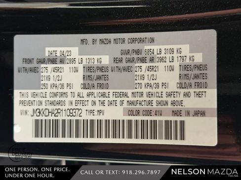 Used 2024 MAZDA CX-90 Plug-In Hybrid w/ Premium Pkg image 55