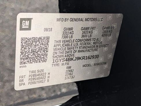 Used 2019 Cadillac Escalade Luxury AWD/4WD image 26