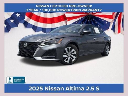 Certified 2025 Nissan Altima 2.5 S FWD image 1
