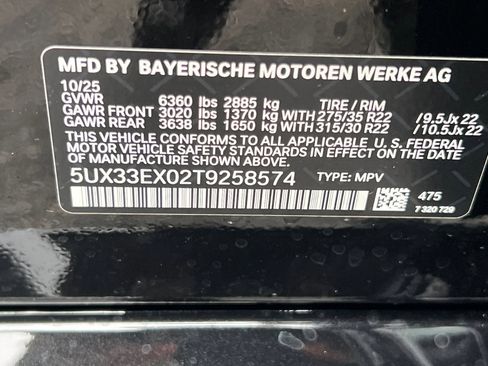 New 2026 BMW X6 xDrive40i w/ Executive Package image 17