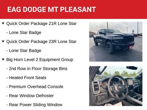 New 2026 RAM 1500 Lone Star AWD/4WD image 4