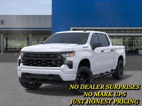 New 2026 Chevrolet Silverado 1500 Custom w/ Turbomax Blackout Package RWD image 6