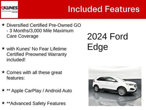 Used 2024 Ford Edge SEL AWD/4WD image 4