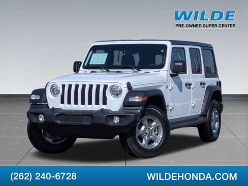 Used 2021 Jeep Wrangler Unlimited Sport S image 1
