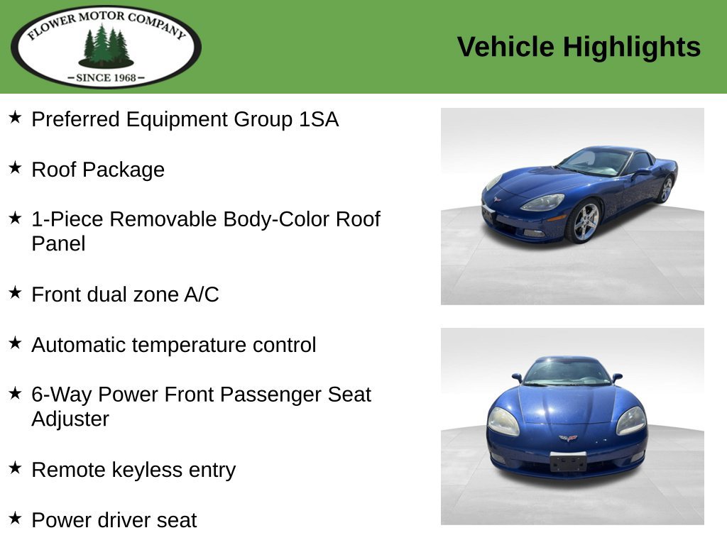 Used 2005 Chevrolet Corvette Coupe w/ Preferred Equipment Group RWD image 5