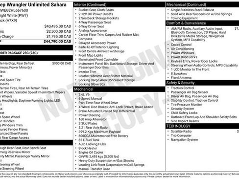 Used 2017 Jeep Wrangler Unlimited Sahara AWD/4WD image 6