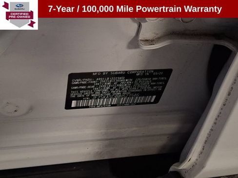Certified 2021 Subaru Forester Limited AWD/4WD image 26