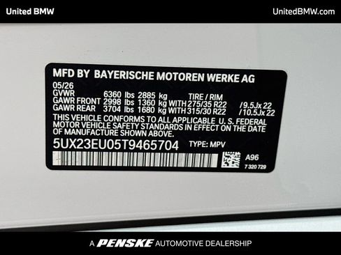 Used 2026 BMW X5 xDrive40i w/ M Sport Package AWD/4WD image 15