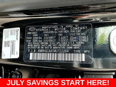 Used 2021 Hyundai Kona SEL Plus w/ Cargo Package AWD/4WD image 18