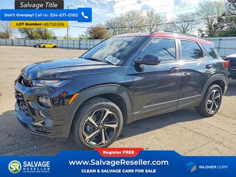 Used 2021 Chevrolet TrailBlazer RS w/ Convenience Package image 1